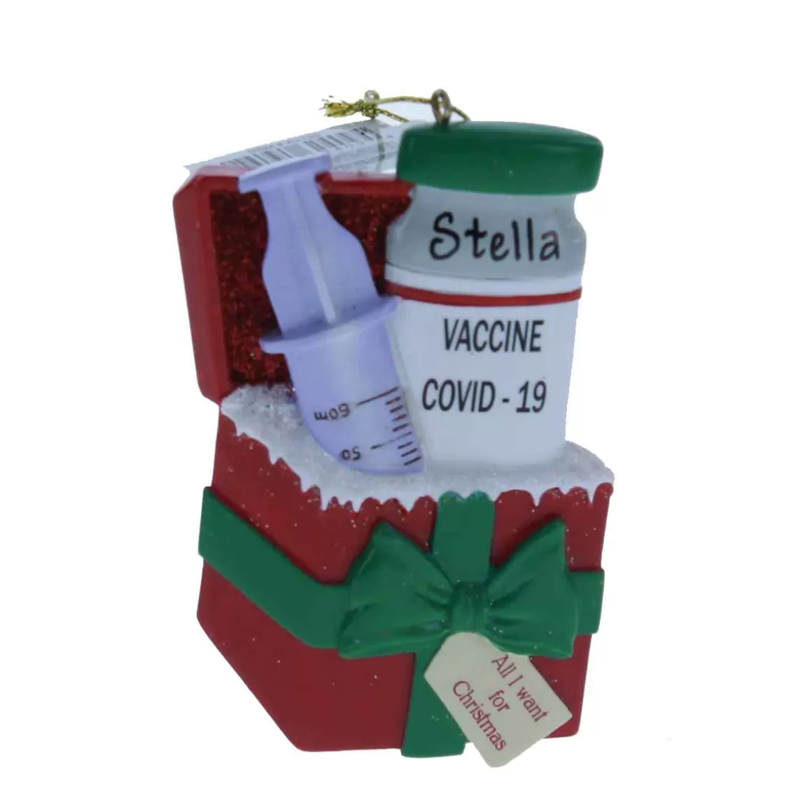 Christmas Place Covid-19 Gift Box Ornament Cheap