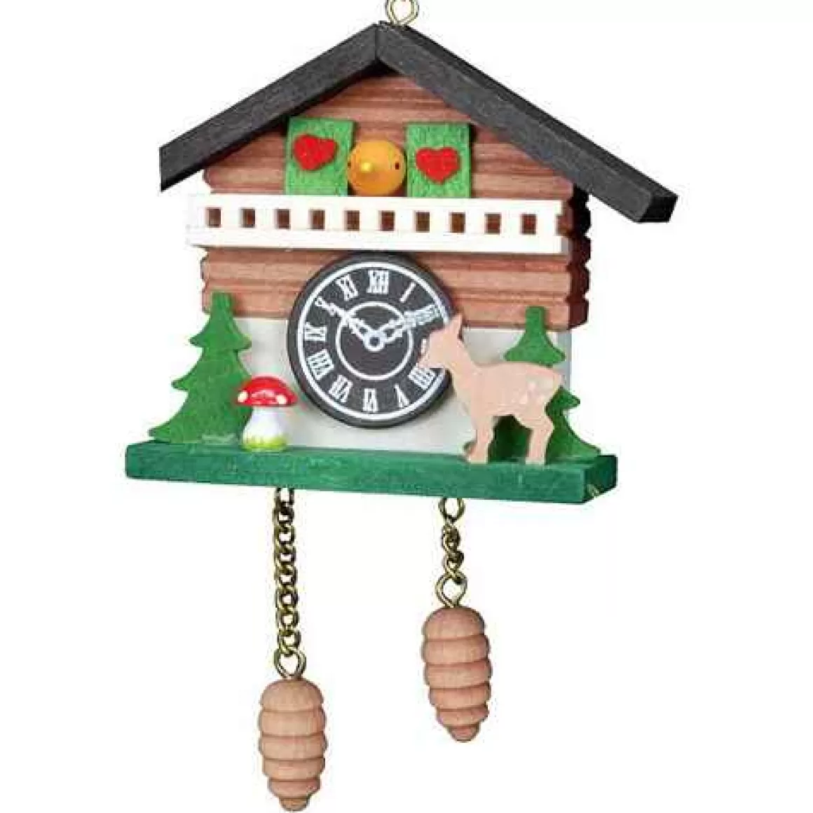 Christmas Place Cuckoo Clock Ornament Cheap