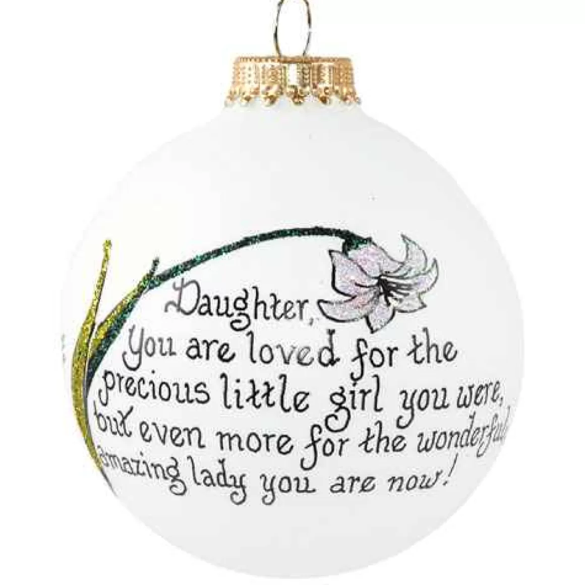 Christmas Place Daughter Lily Ornament Sale