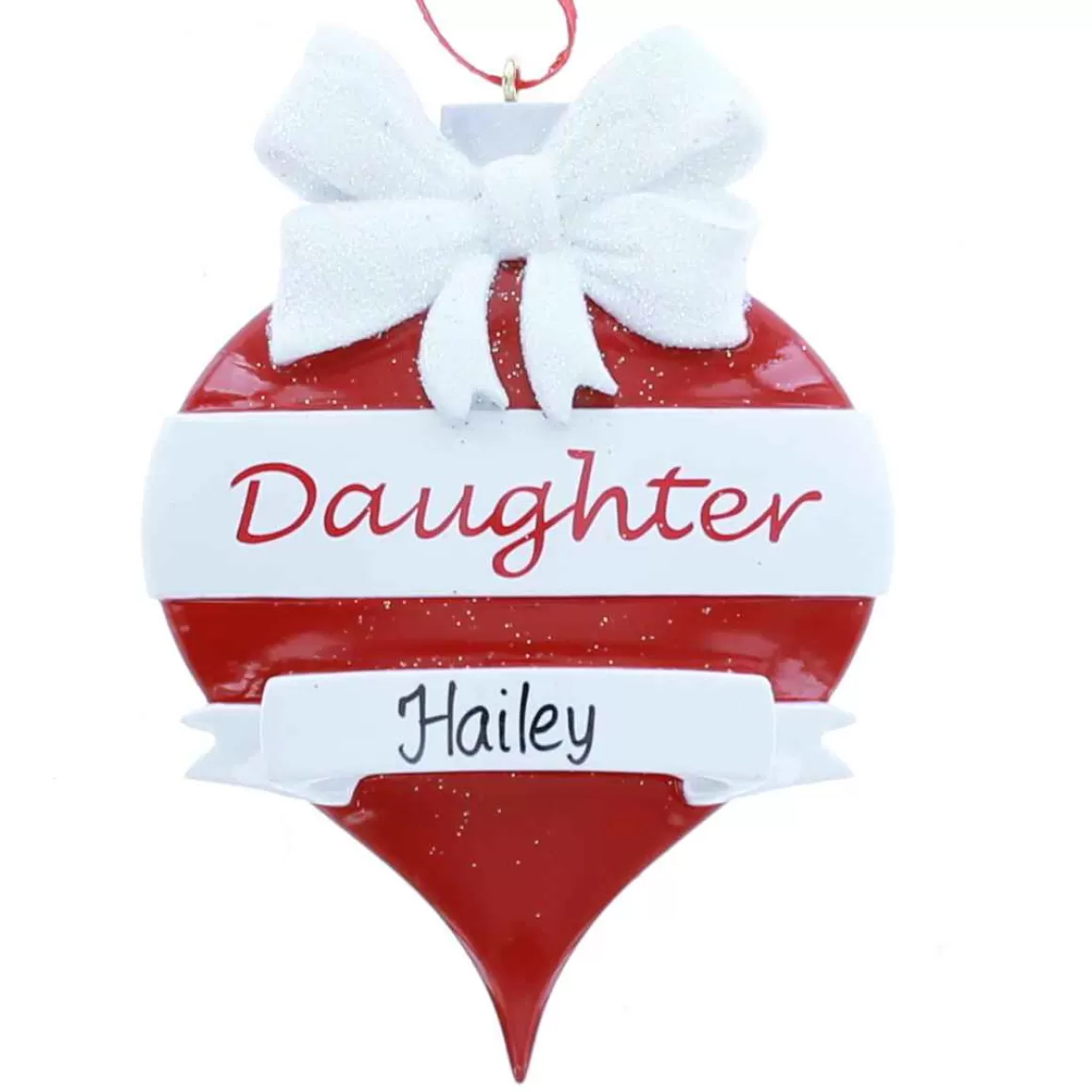 Christmas Place Daughter Ornament Fashion