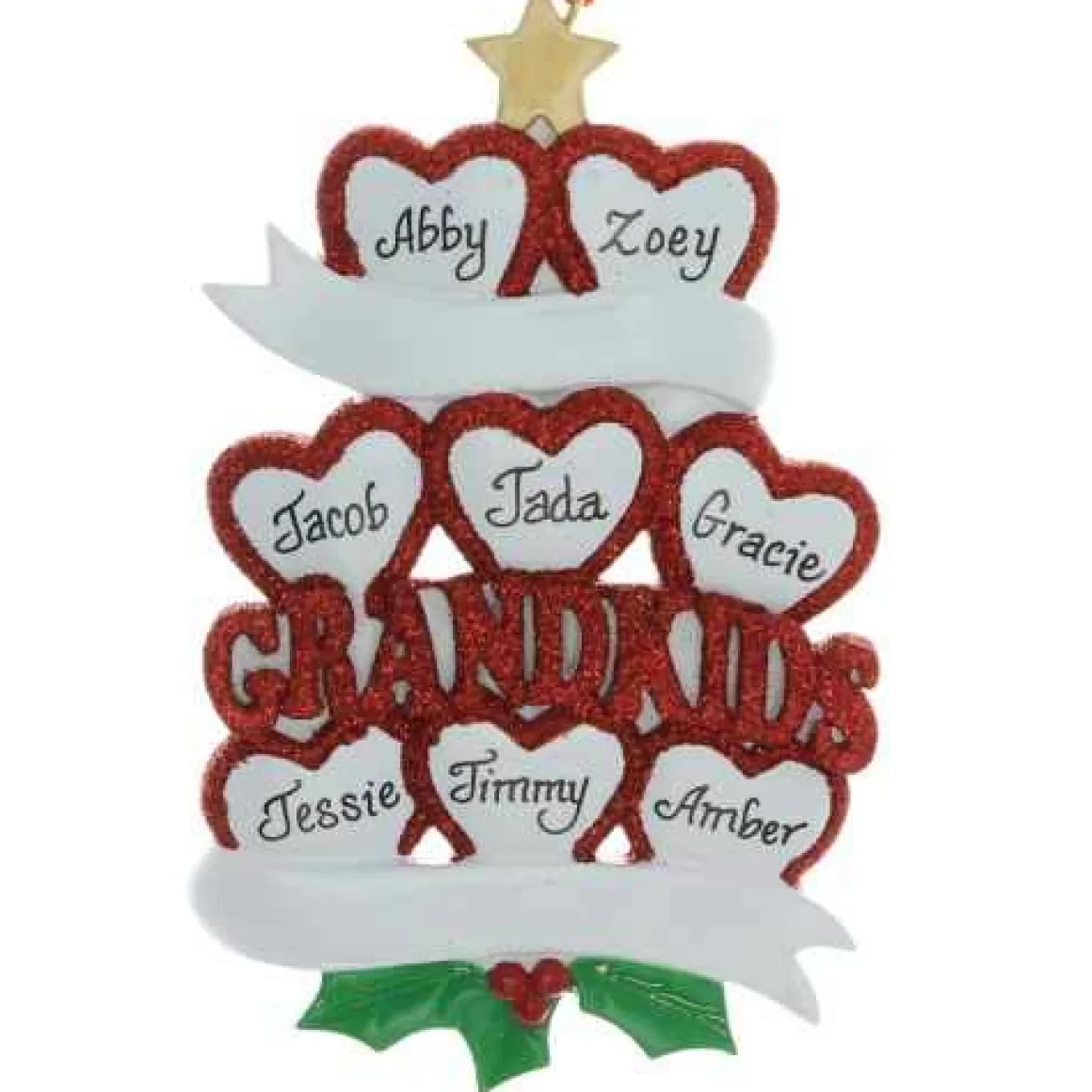 Christmas Place Eight Grandkids Ornament Sale