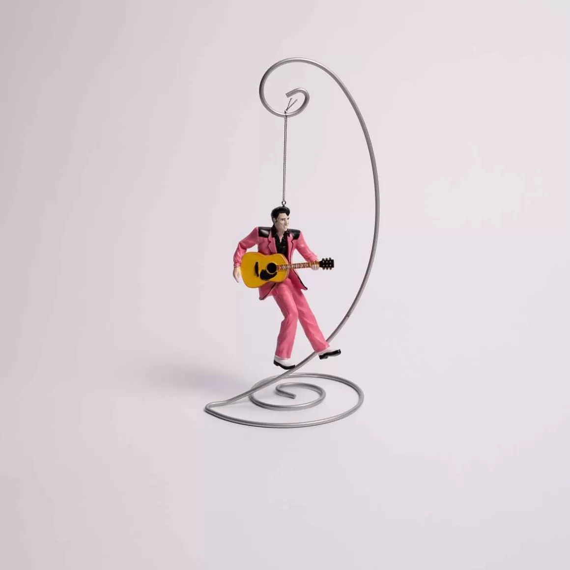 Christmas Place Elvis In Pink Suit Ornament Fashion