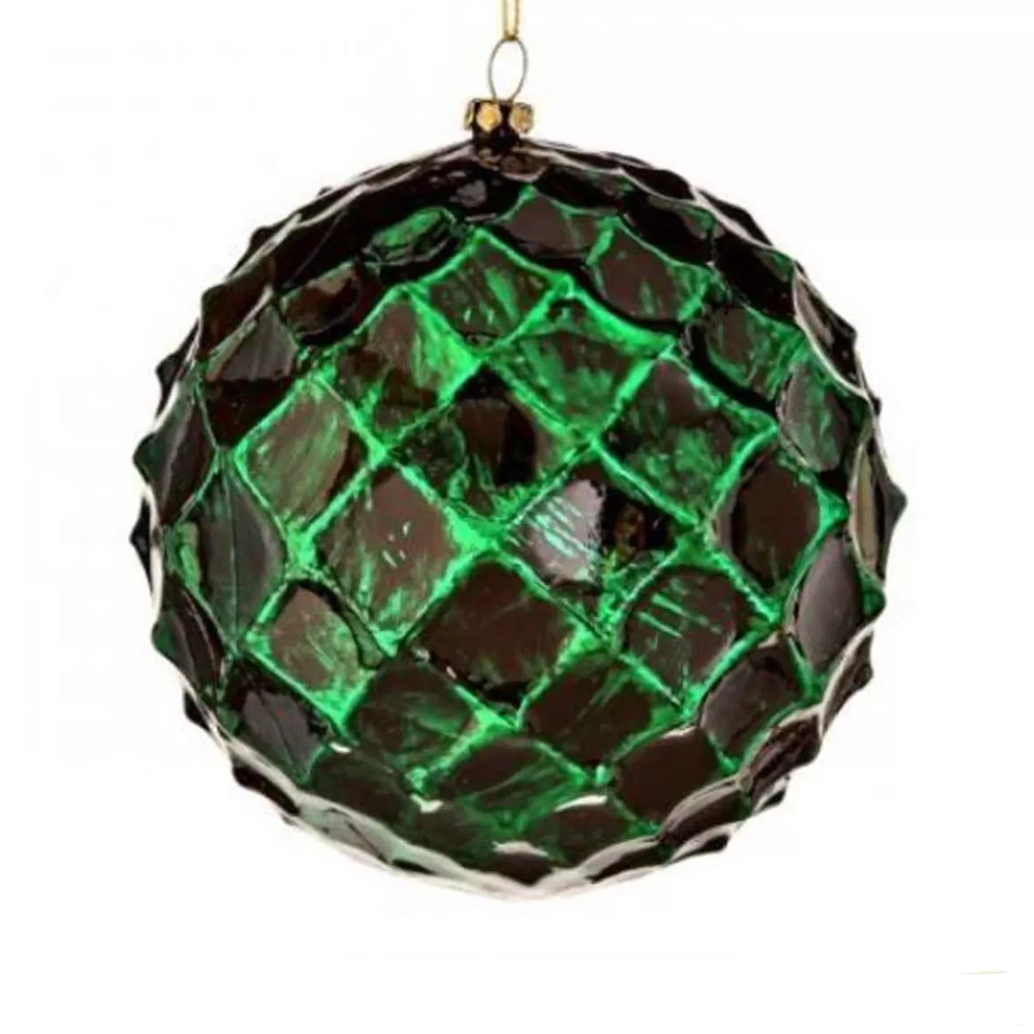 Christmas Place Emerald Honeycomb Ball Best Sale