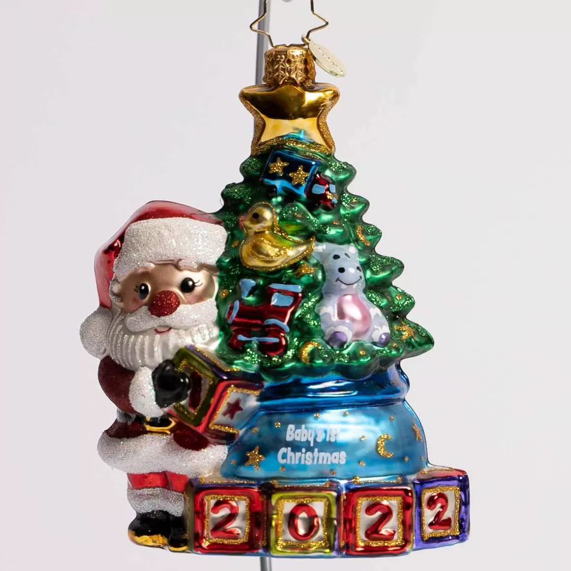 Christmas Place Extra Special Delivery Glass Ornament Clearance