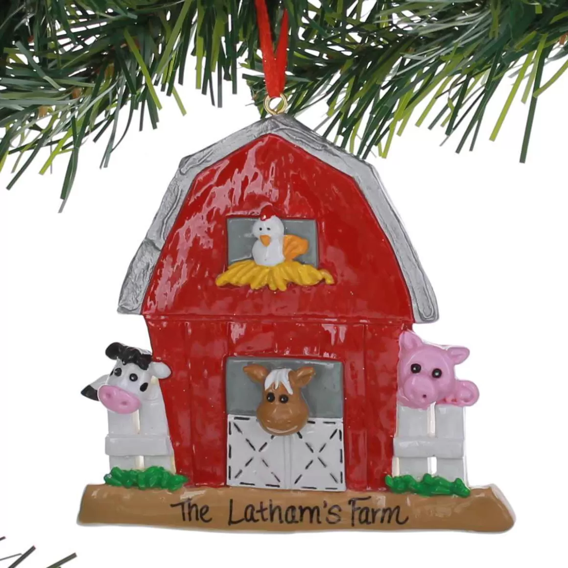 Christmas Place Farm Ornament Flash Sale