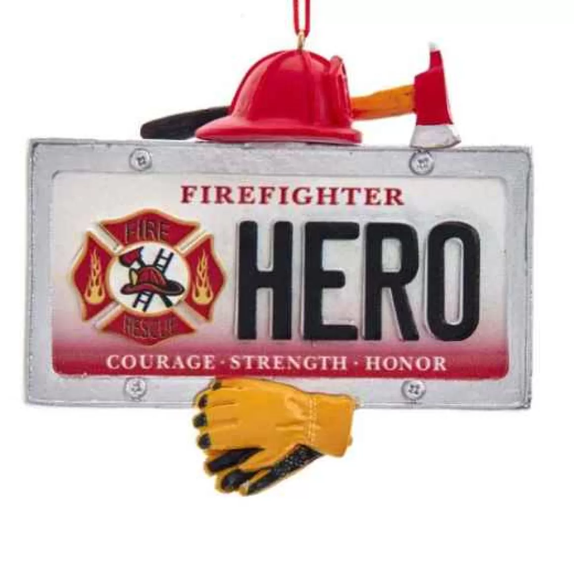 Christmas Place Firefighter Hero Ornament Flash Sale