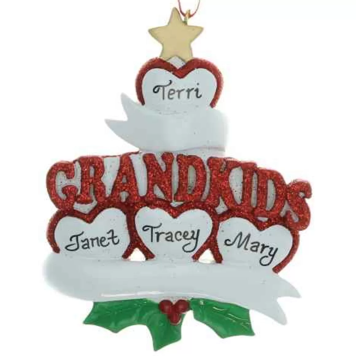 Christmas Place Four Grandkids Ornament Sale