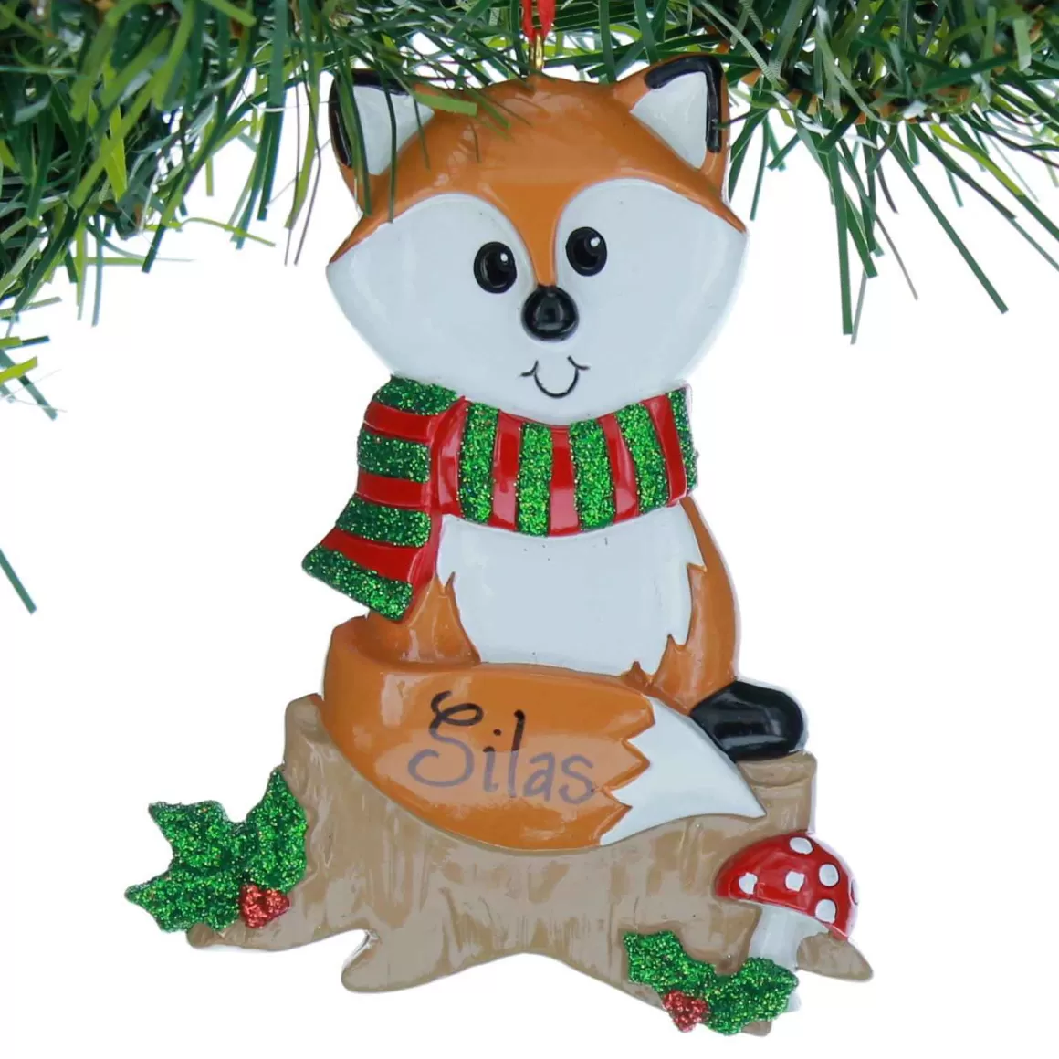 Christmas Place Fox Ornament Best Sale