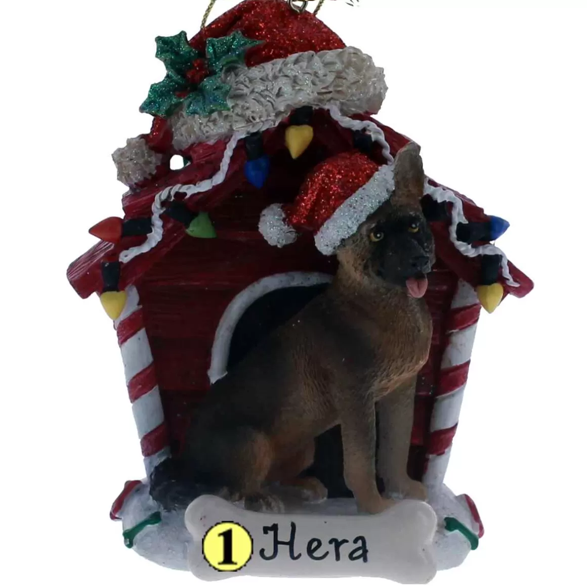 Christmas Place German Shepherd Doghouse Outlet