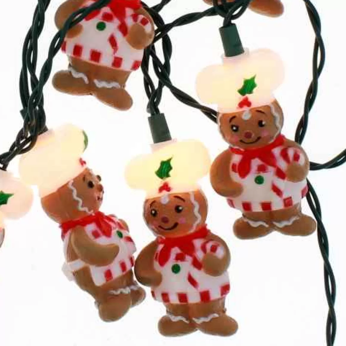 Christmas Place Gingerbread Chef Light Set Hot