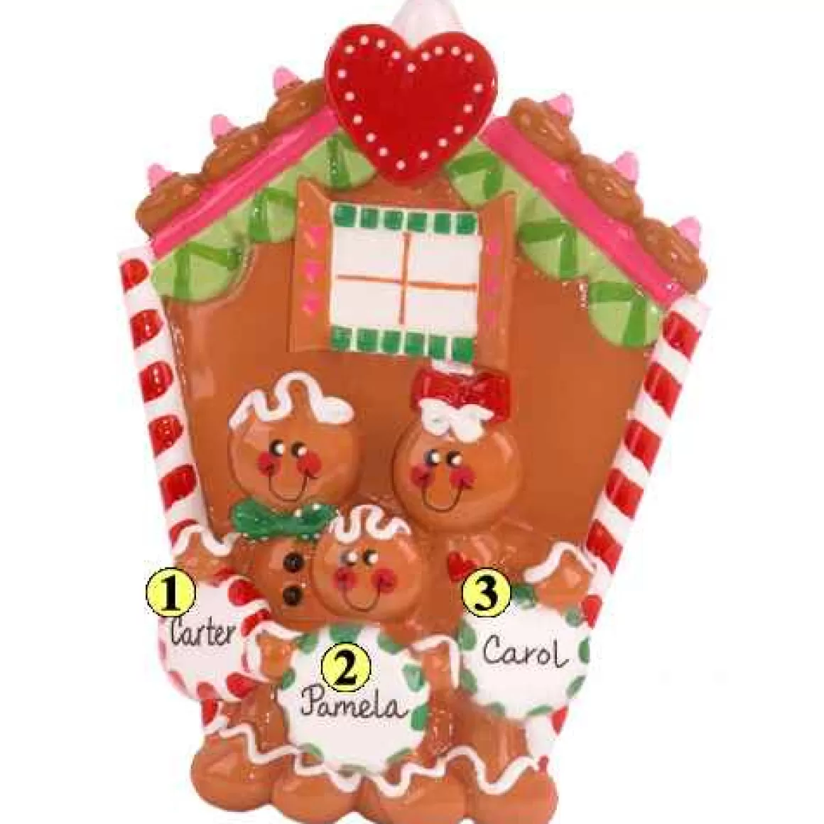 Christmas Place Gingerbread Family Of 3 Cheap