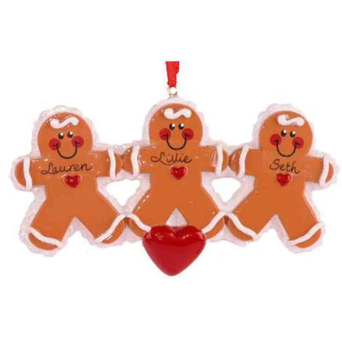 Christmas Place Gingerbread Family Of 3 Flash Sale