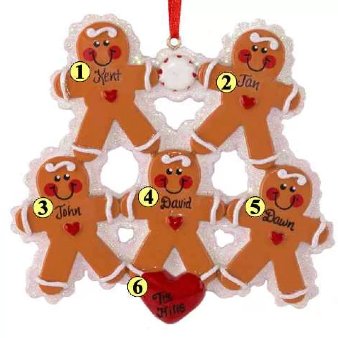 Christmas Place Gingerbread Family Of 5 Discount