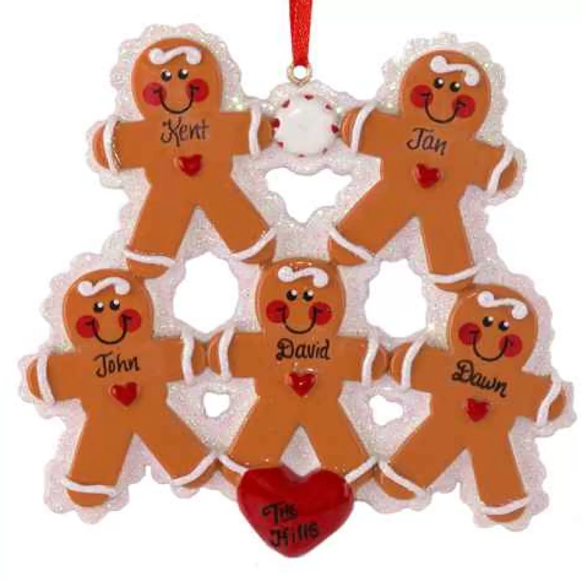 Christmas Place Gingerbread Family Of 5 Discount