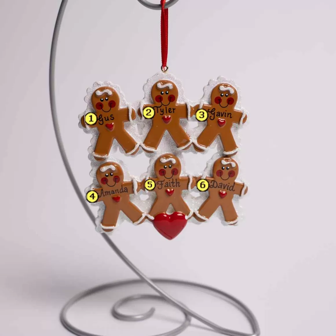 Christmas Place Gingerbread Family Of 6 Flash Sale