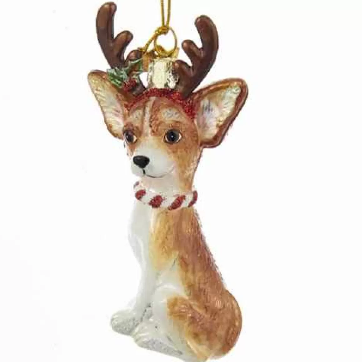 Christmas Place Glass Chihuahua Flash Sale