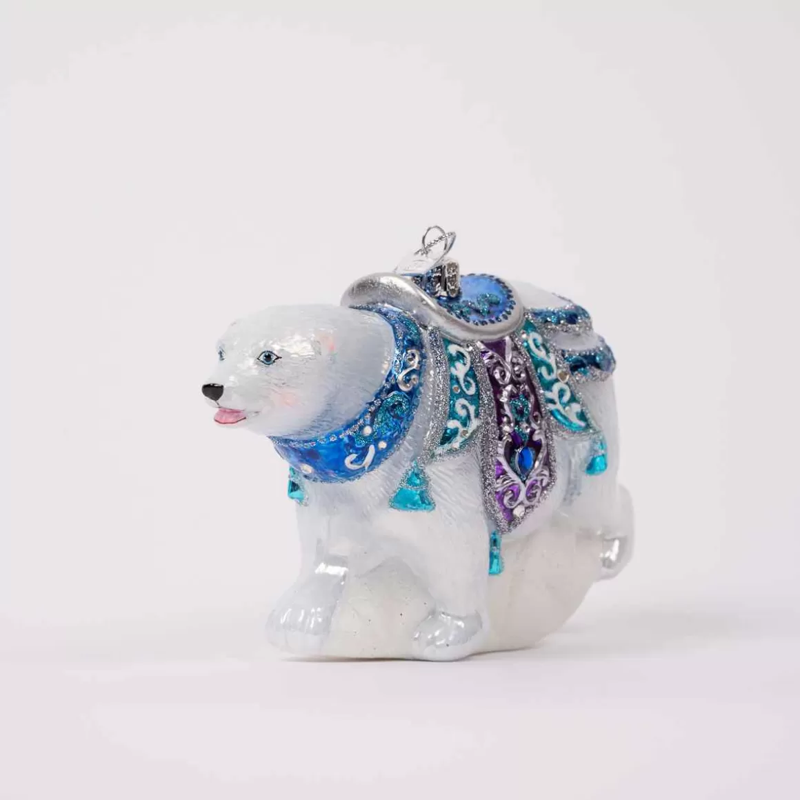 Christmas Place Glass Polar Bear Best