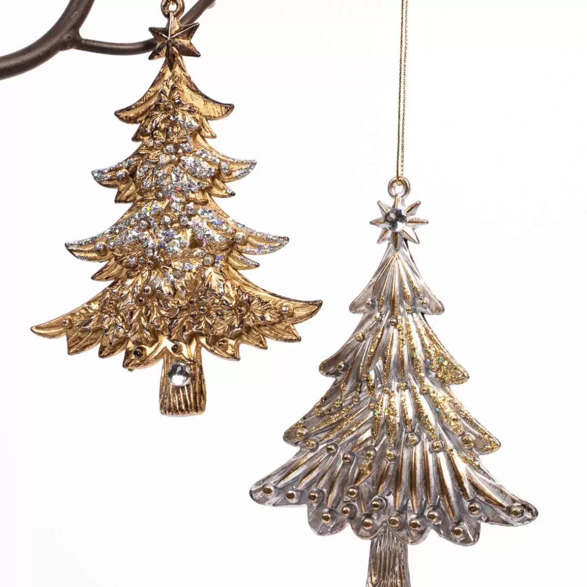 Christmas Place Gold And Silver Tree Shop