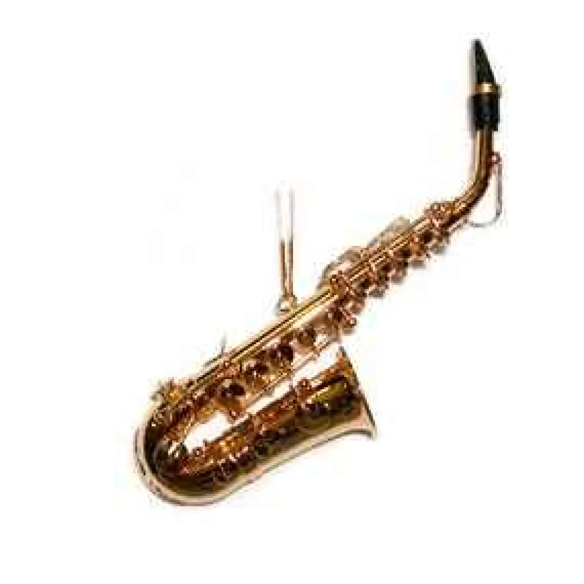 Christmas Place Gold Saxophone New