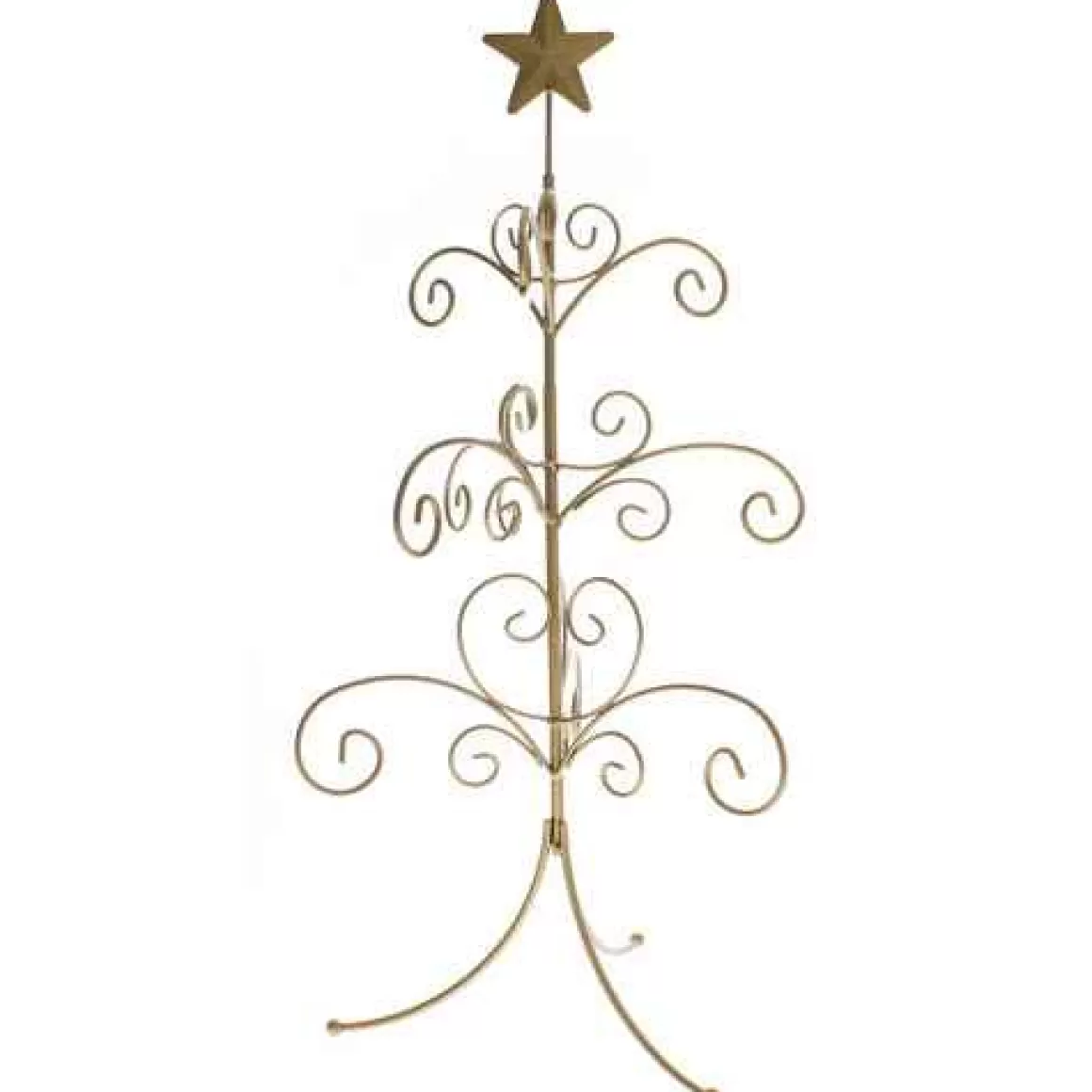 Christmas Place Gold Star Ornament Tree Sale