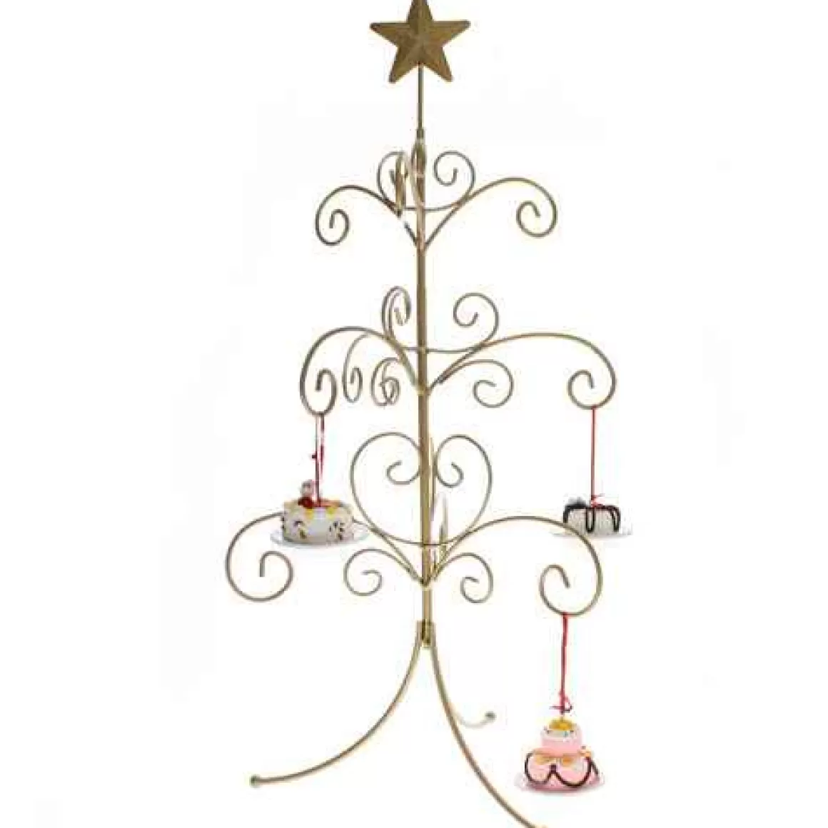 Christmas Place Gold Star Ornament Tree Sale