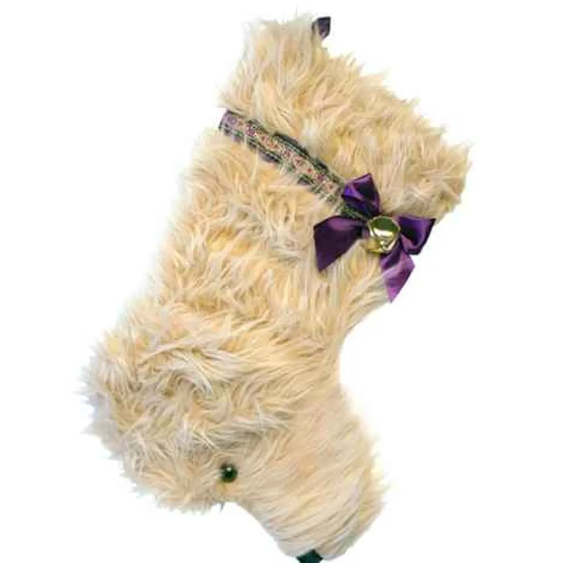 Christmas Place Golden Doodle Stocking Flash Sale