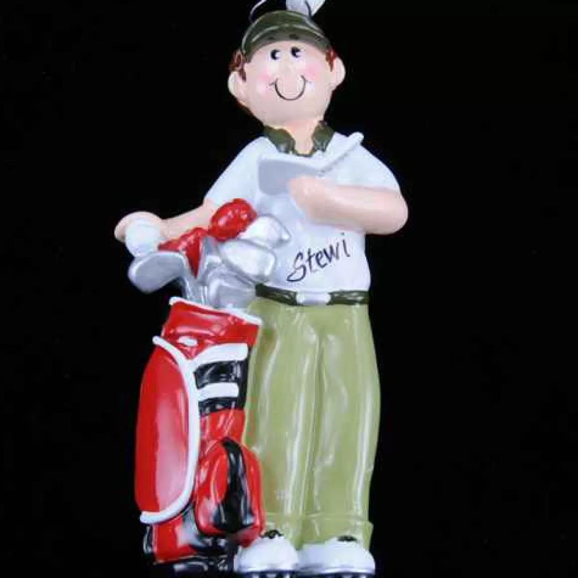 Christmas Place Golfer Boy Cheap