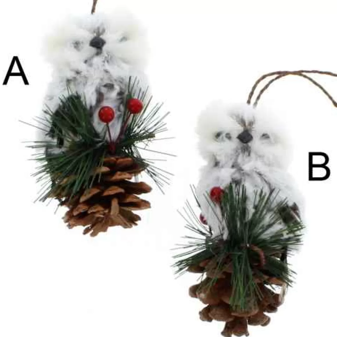 Christmas Place Grey Owl Ornament Cheap