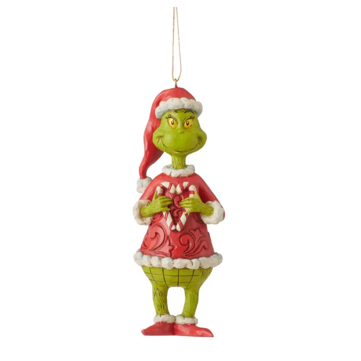 Christmas Place Grinch Candy Cane Ornament Outlet