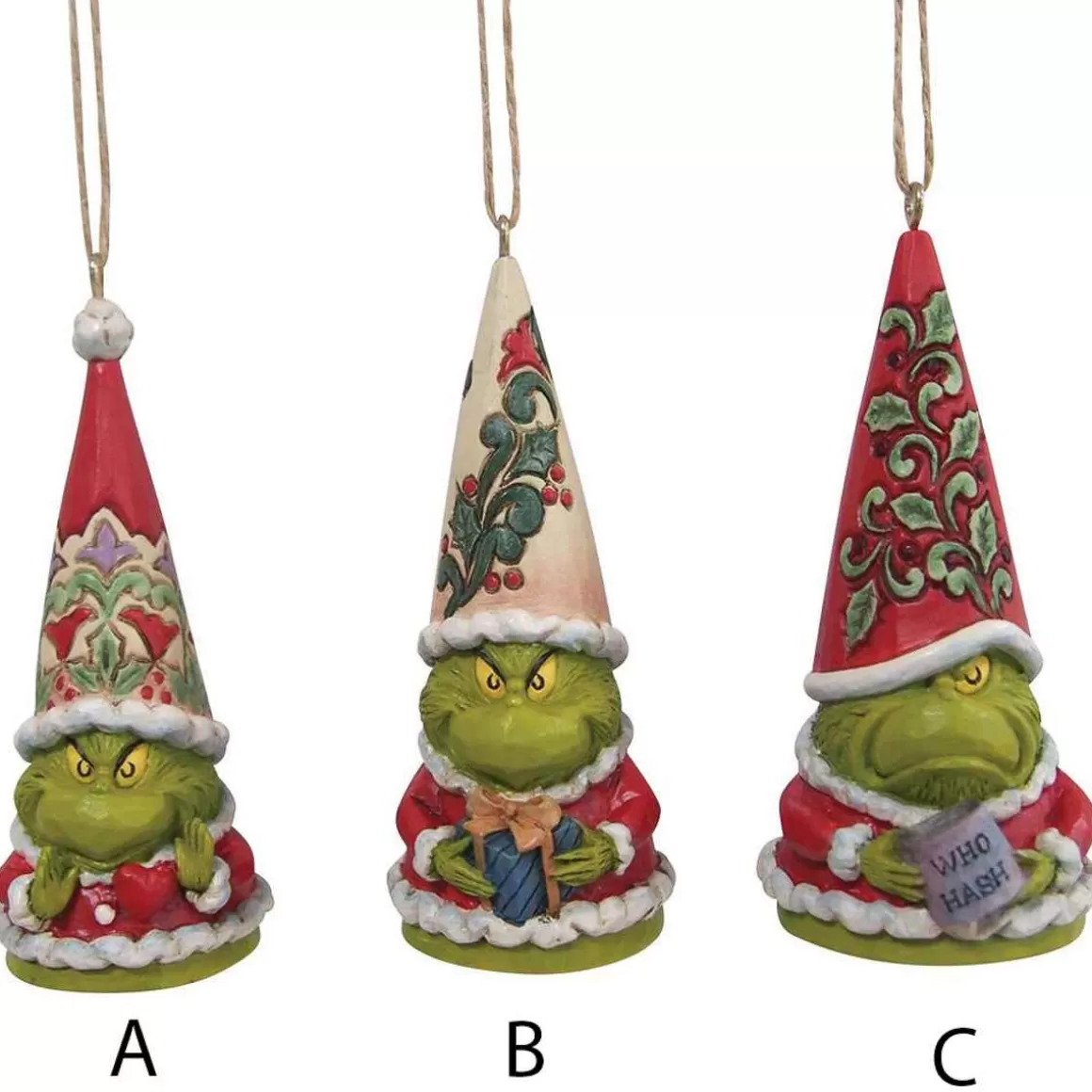 Christmas Place Grinch Gnome Ornament Flash Sale