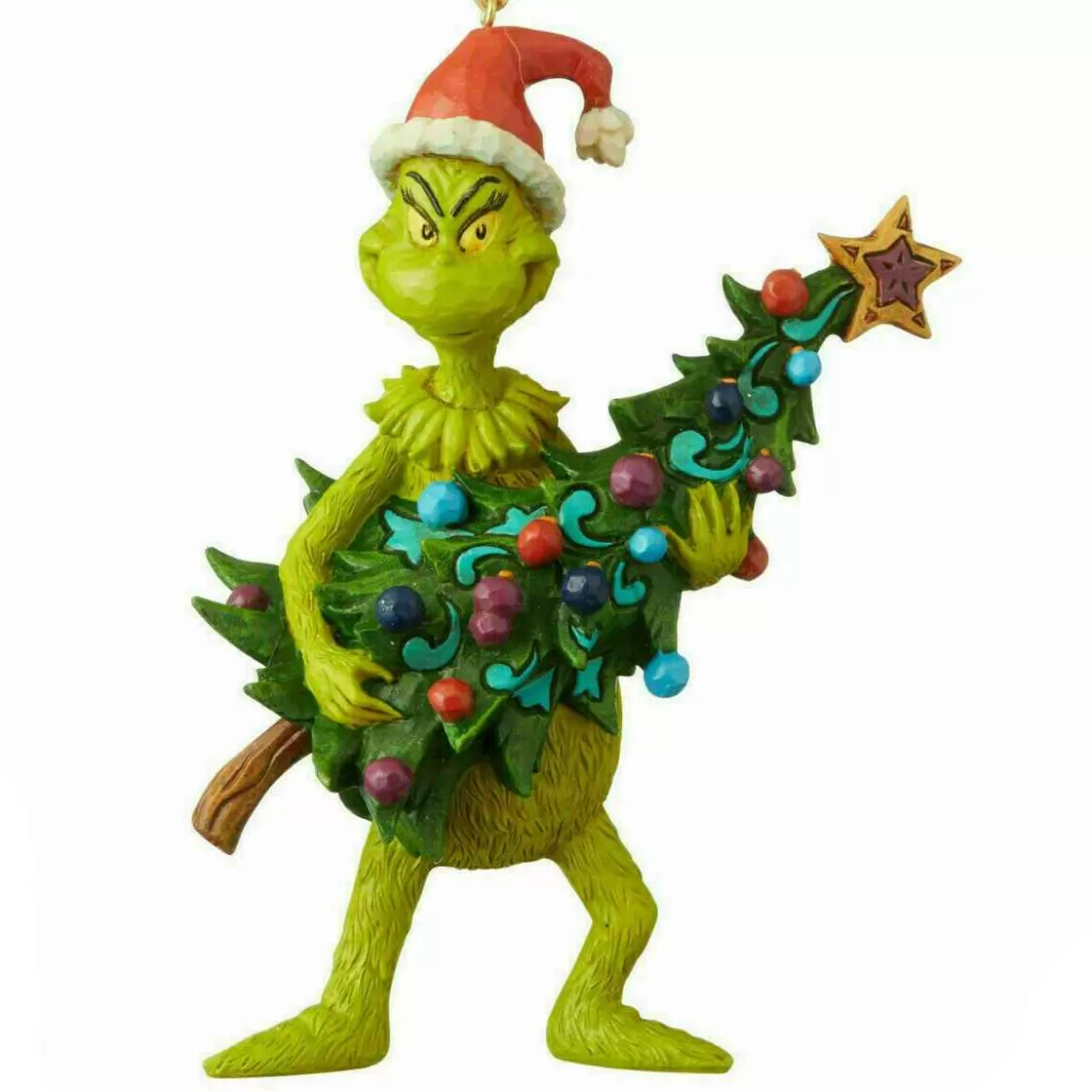 Christmas Place Grinch Holding Tree Shop