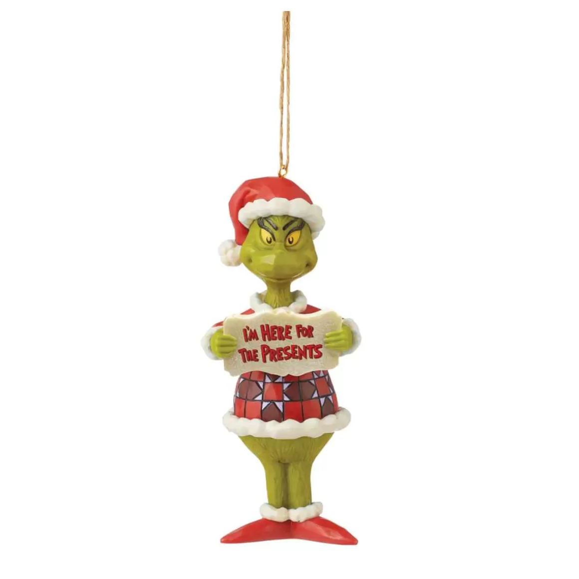 Christmas Place Grinch I'M Here For Presents Ornament Flash Sale