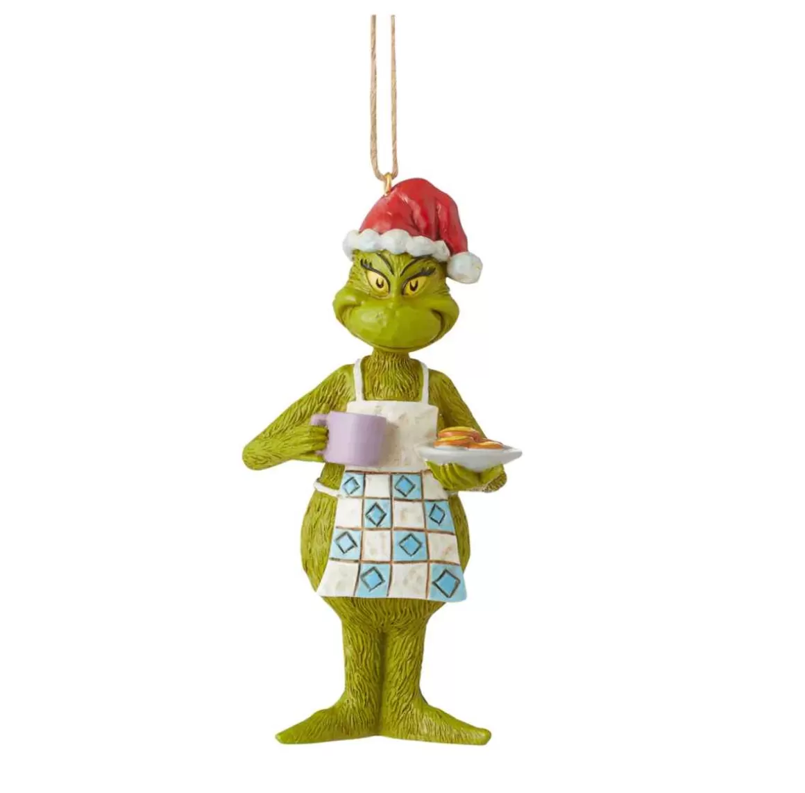 Christmas Place Grinch In Apron Ornament Outlet