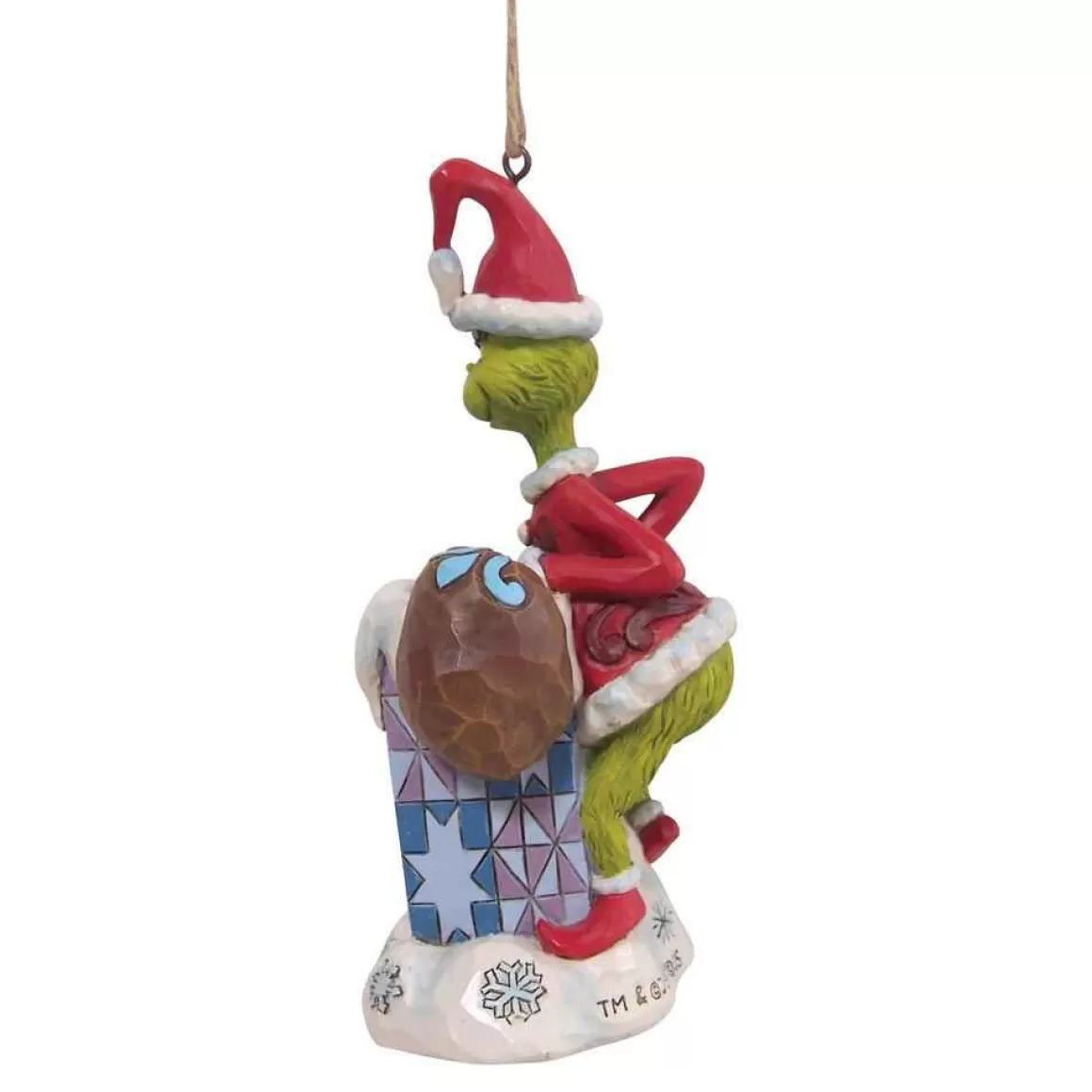 Christmas Place Grinch In Chimney Ornament Outlet