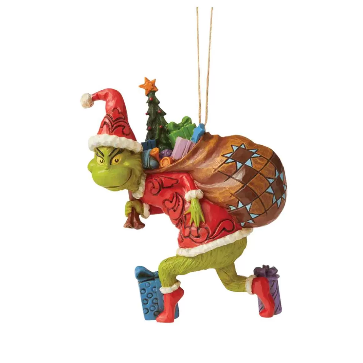 Christmas Place Grinch Tiptoeing Ornament Cheap