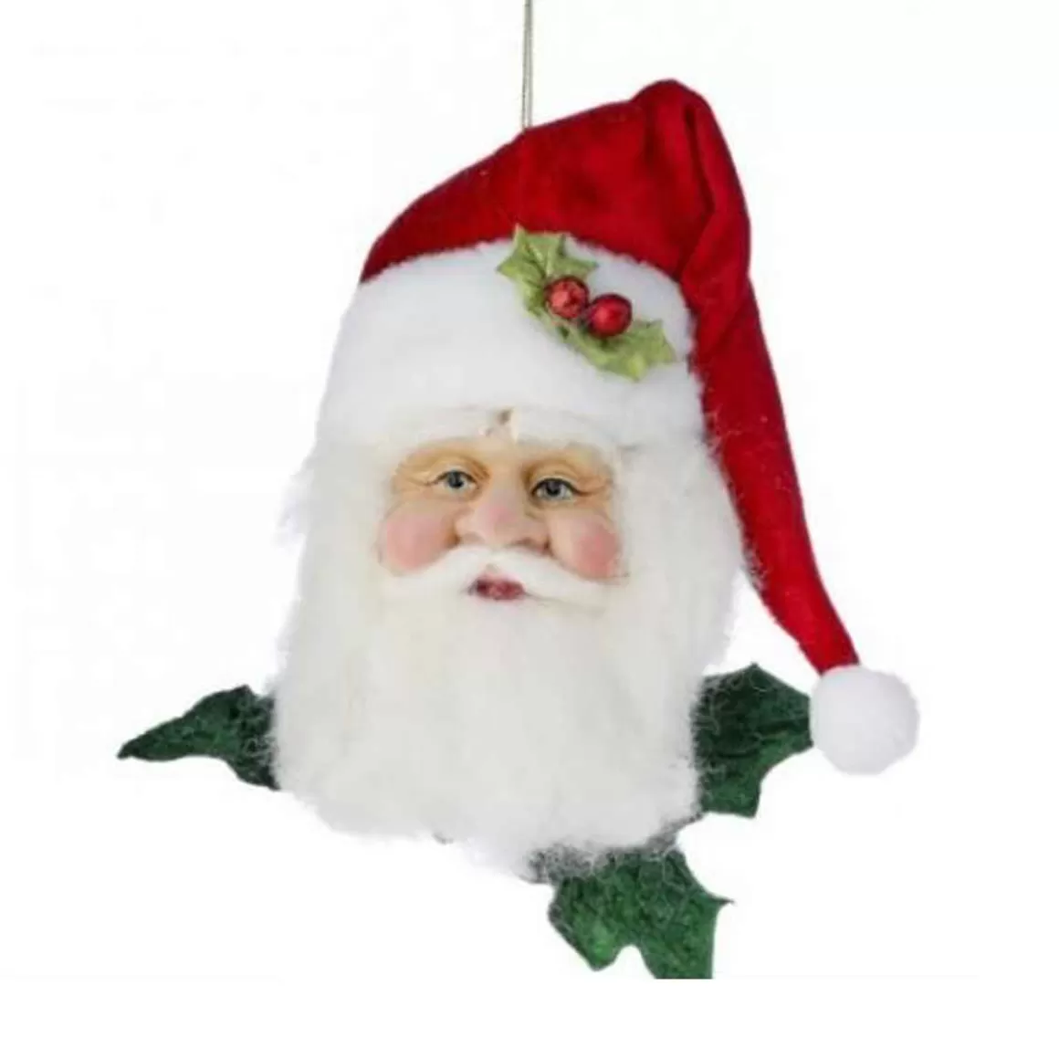 Christmas Place Holly Leaf Santa Best