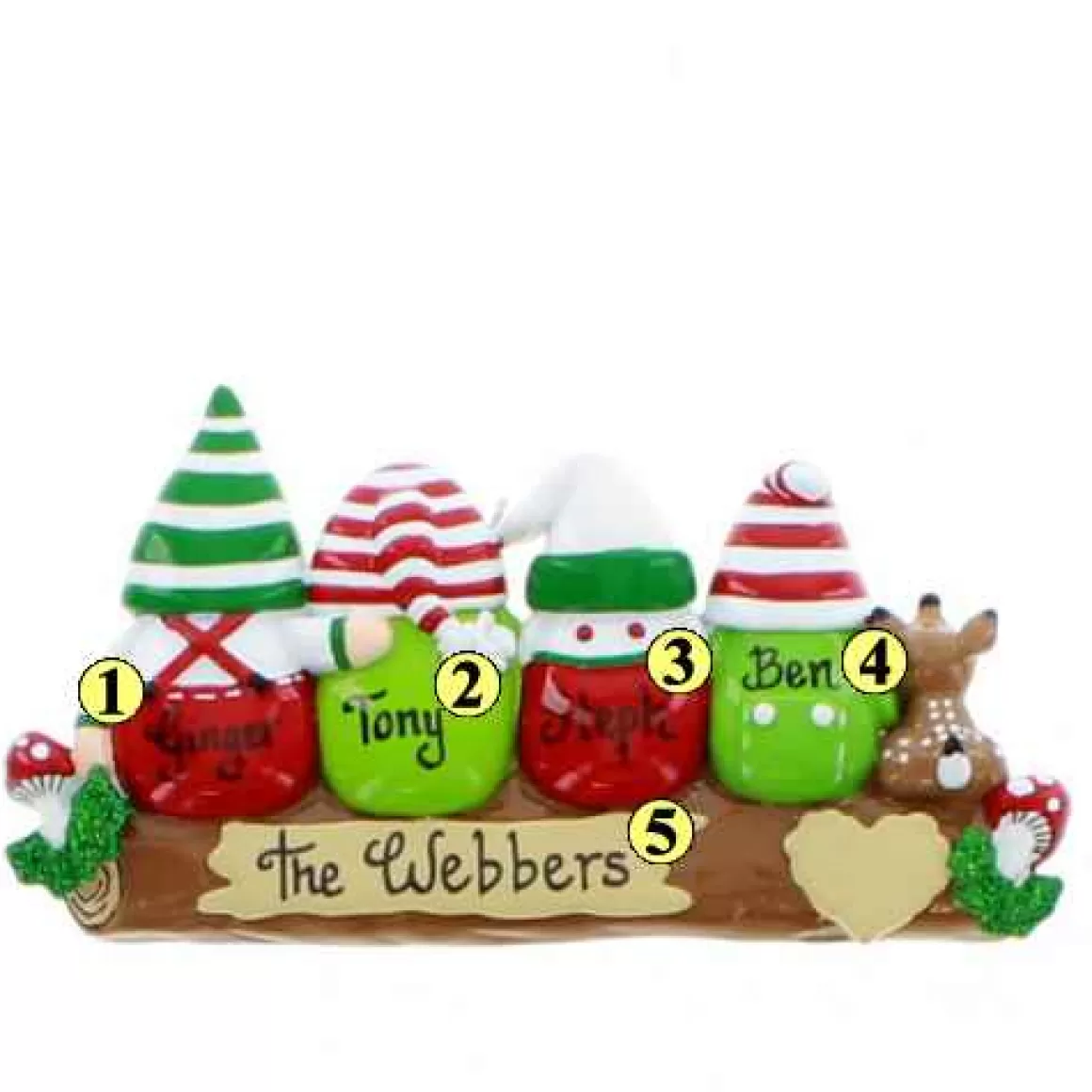 Christmas Place Idle Gnomes Family Of 4 Best