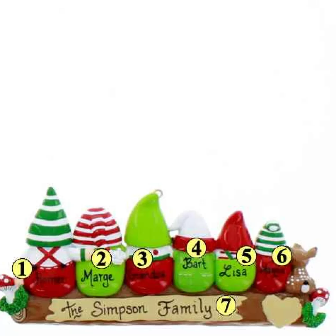 Christmas Place Idle Gnomes Family Of 6 Flash Sale