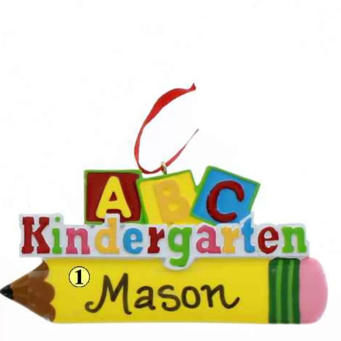 Christmas Place Kindergarten Pencil Ornament Outlet