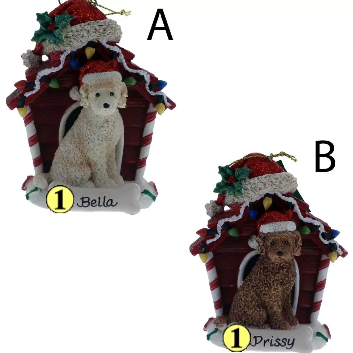 Christmas Place Labradoodle Doghouse Shop