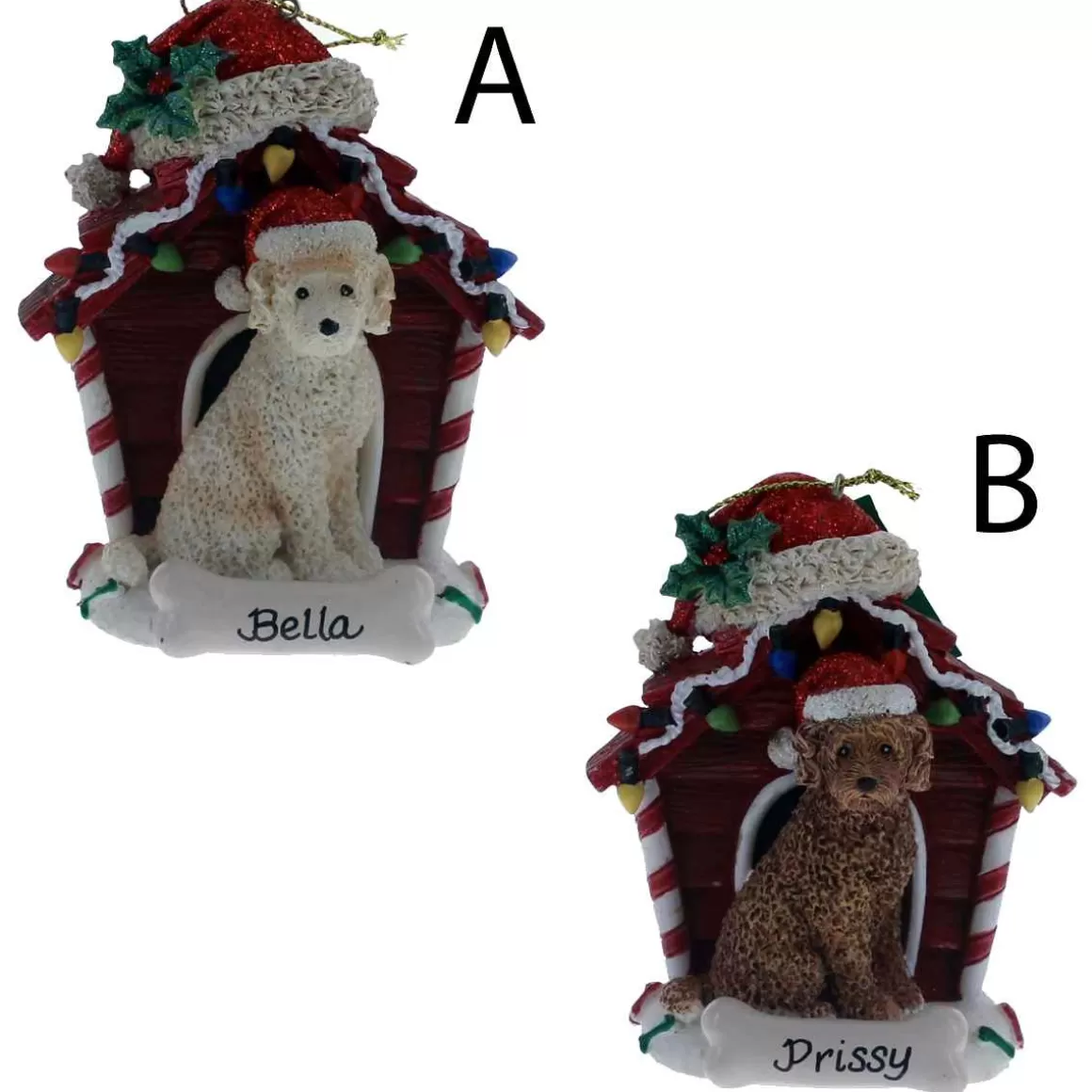 Christmas Place Labradoodle Doghouse Shop