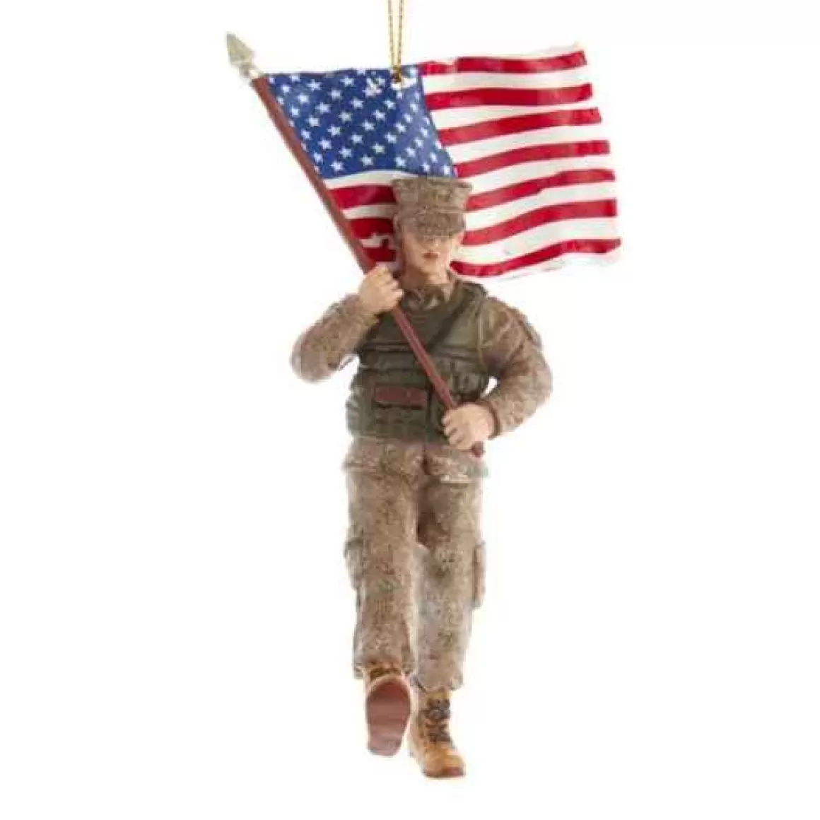 Christmas Place Marine Soldier Ornament Outlet