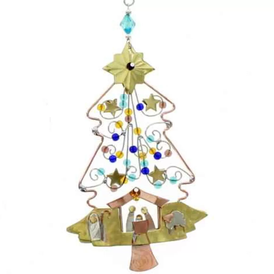 Christmas Place Metal Tree Nativity Ornament Best