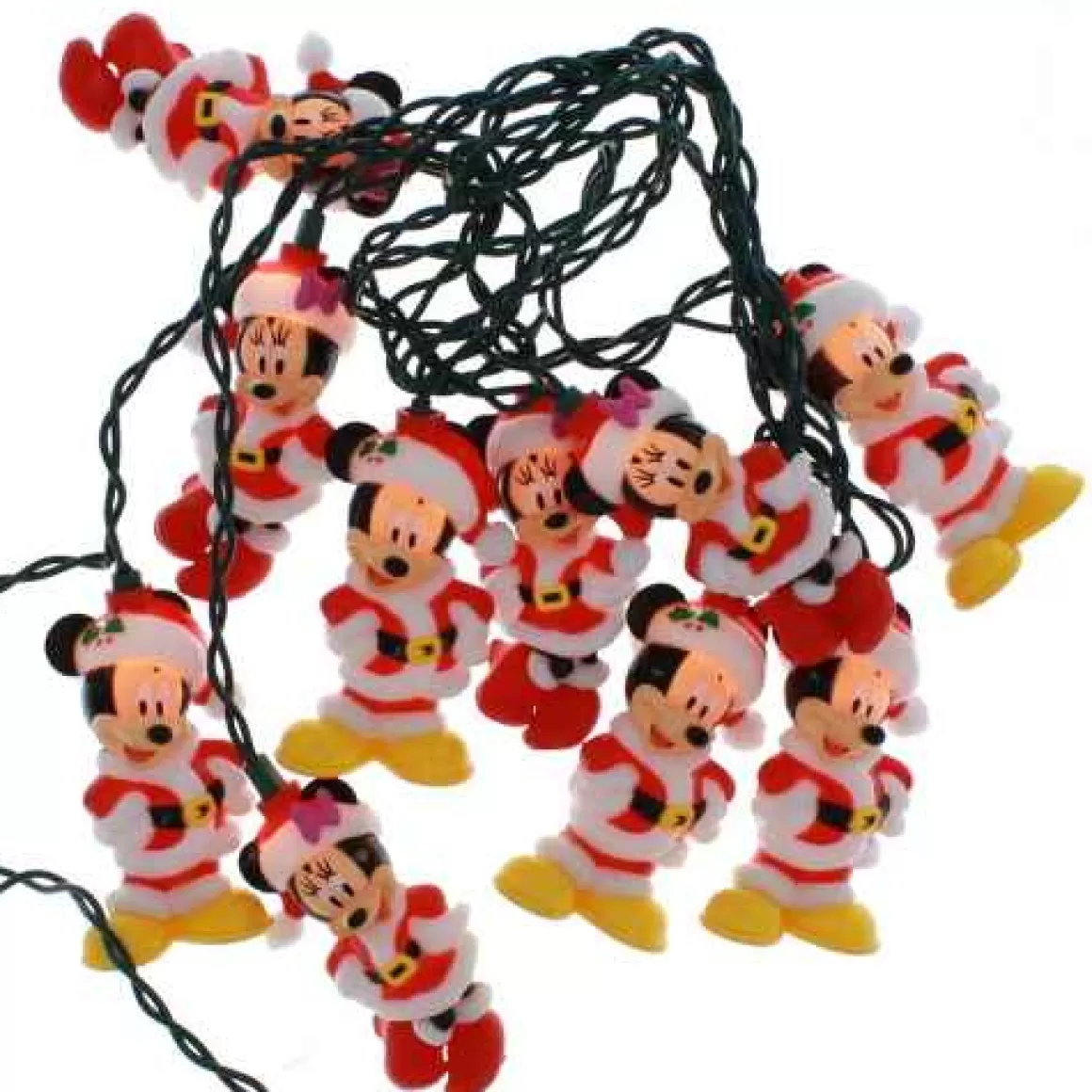 Christmas Place Mickey And Minnie Light Set Fashion