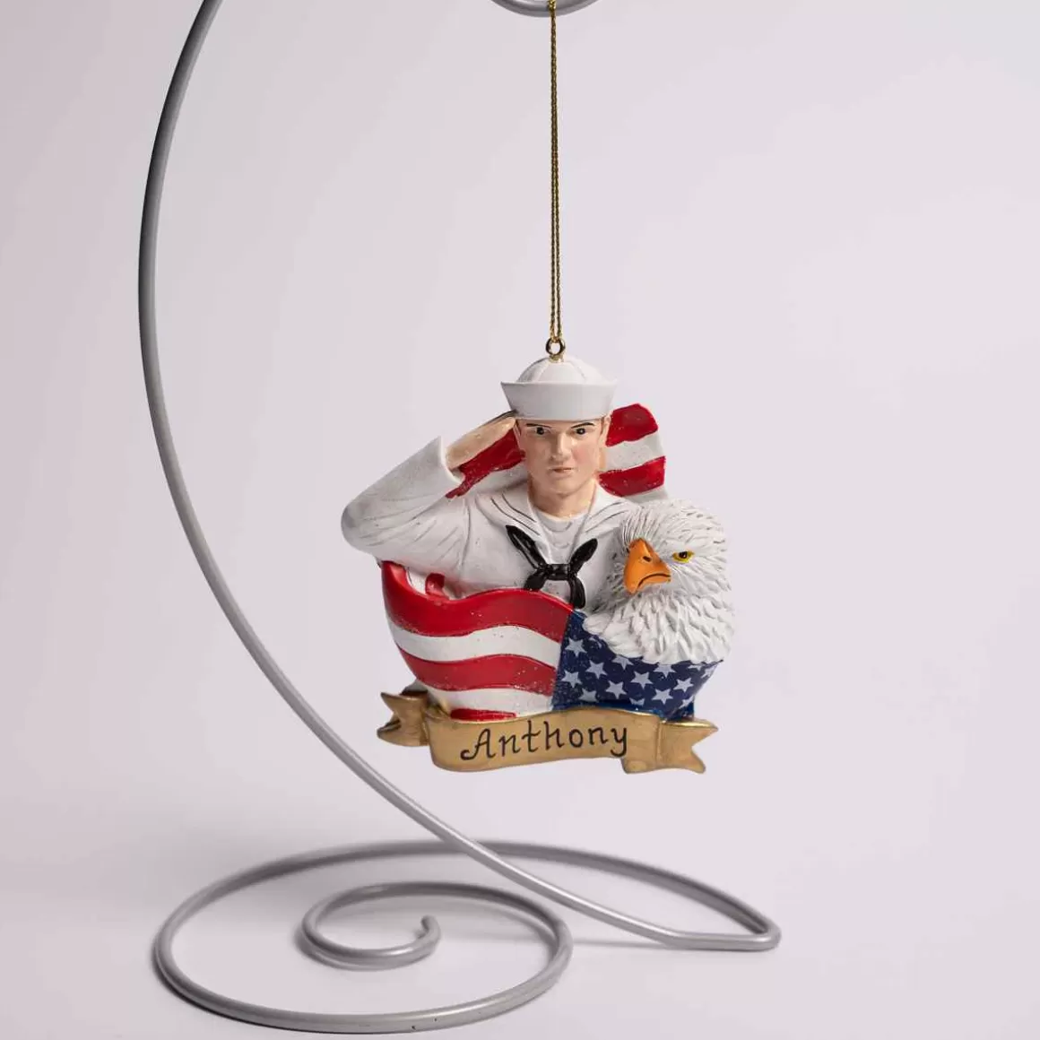 Christmas Place Navy Sailor Ornament Fashion