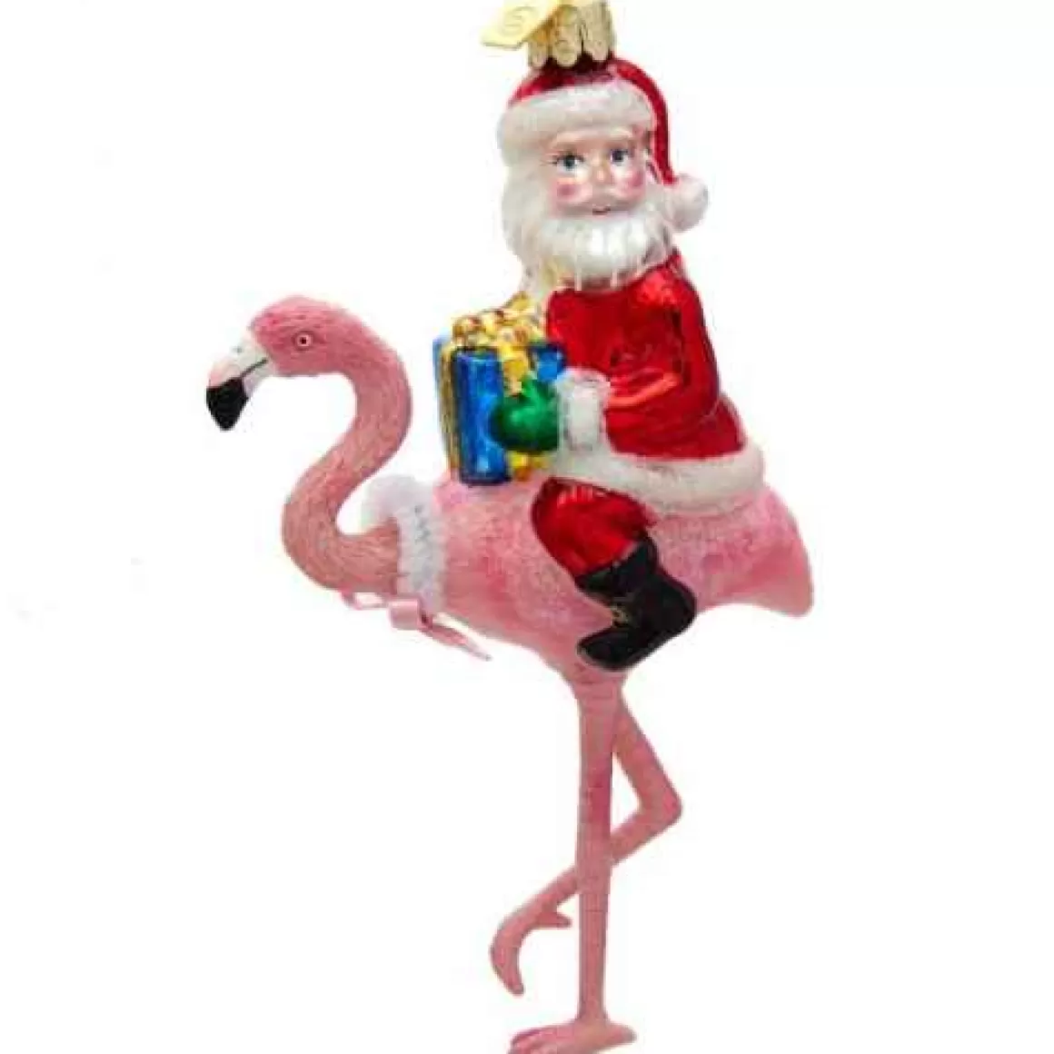 Christmas Place Ng Santa Riding Flamingo Flash Sale