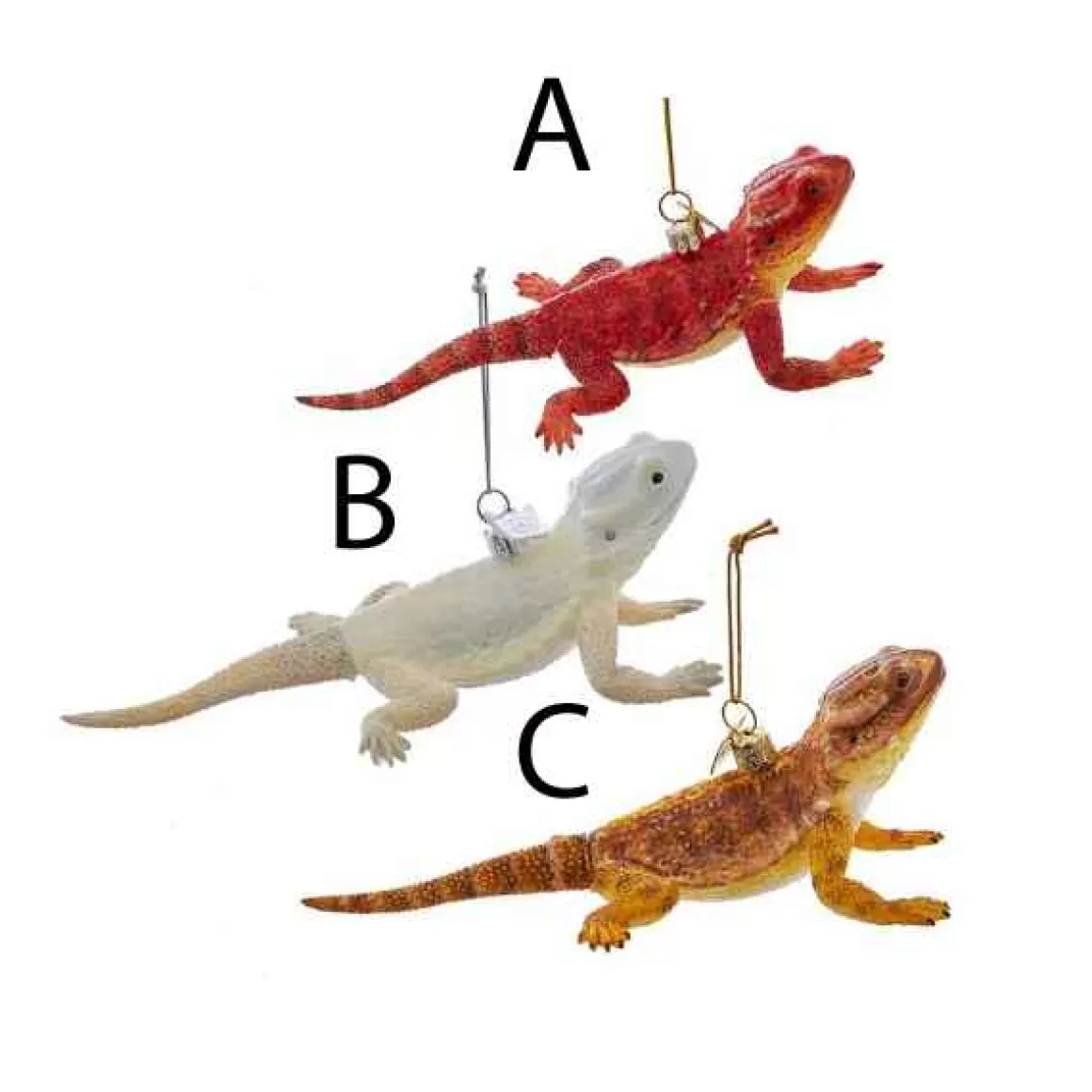 Christmas Place Noble Gems Bearded Dragon Ornaments Shop