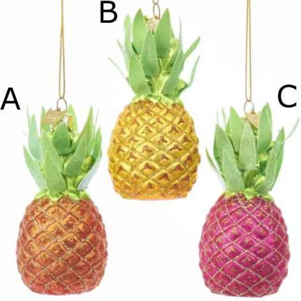 Christmas Place Noble Gems™ Pineapple Ornament Cheap