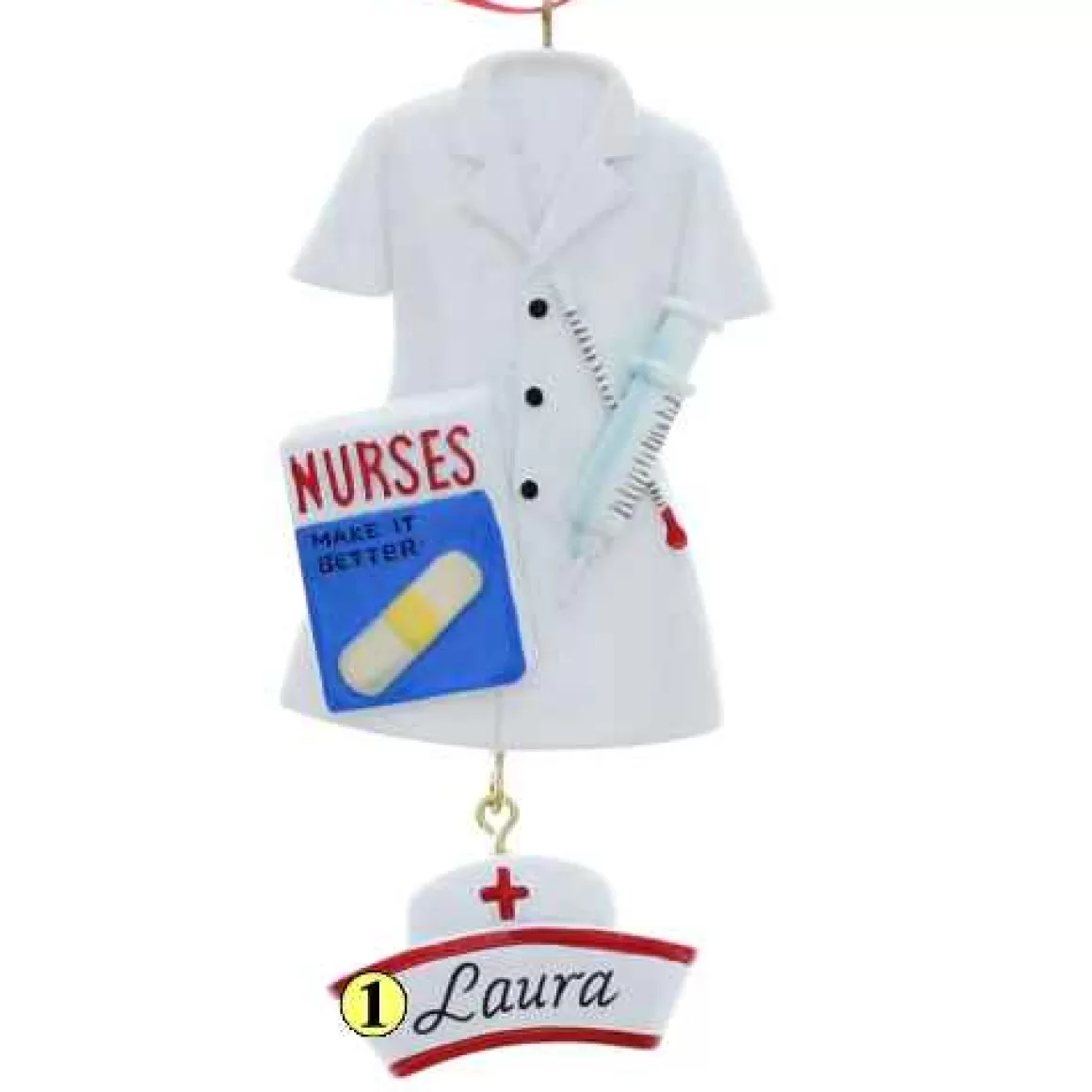 Christmas Place Nurse's Uniform Ornament Cheap