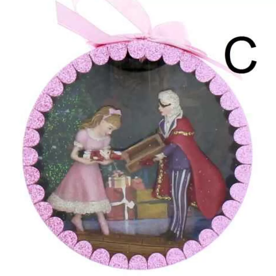 Christmas Place Nutcracker Suite Shadow Box Ornament Cheap